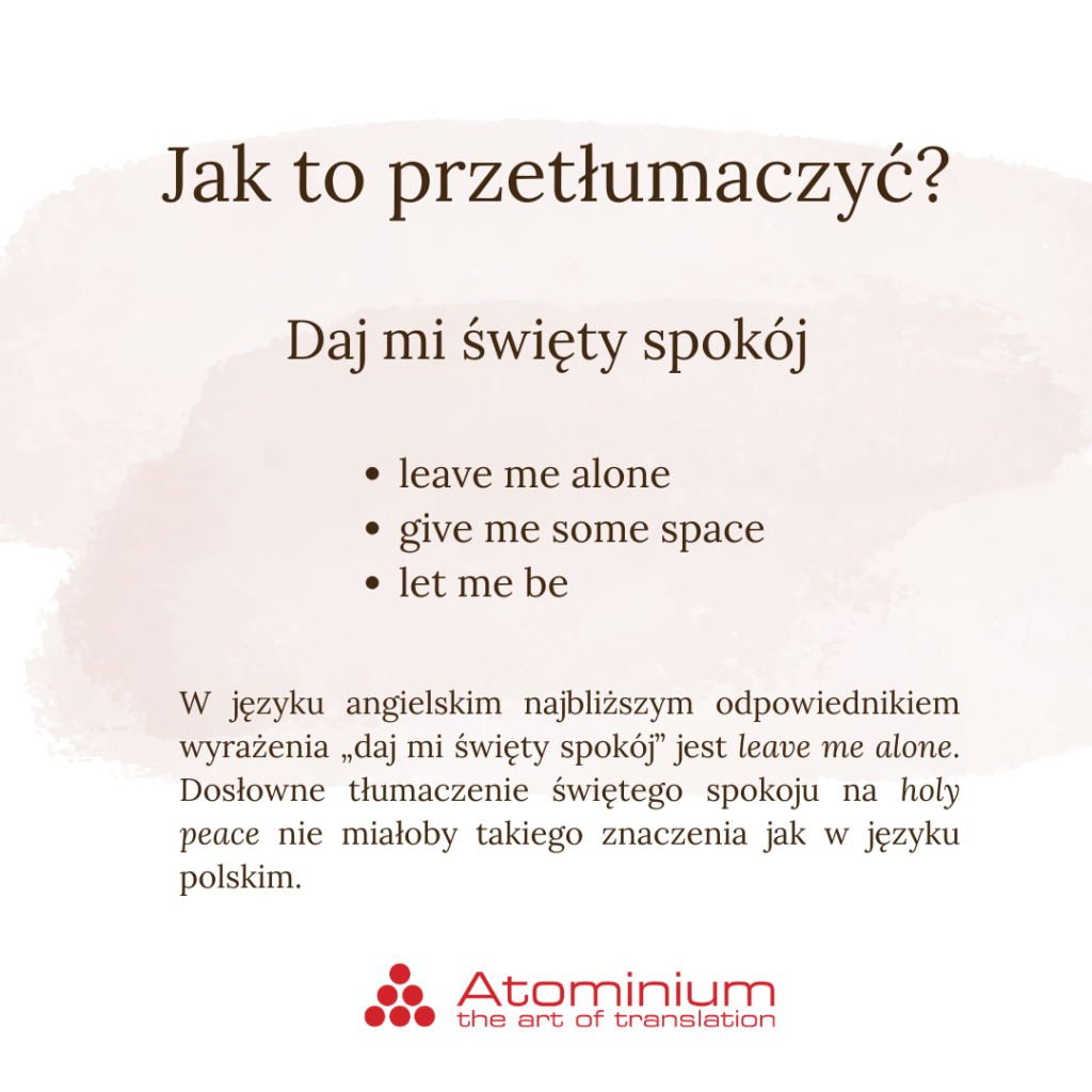 Daj mi święty spokój